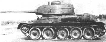 T-34/85 z armat D-5T
