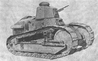Renault FT-17 char mitrailleuse